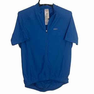 Garneau Men's Cycling Jersey Blue Size M New Without Tags (b2)